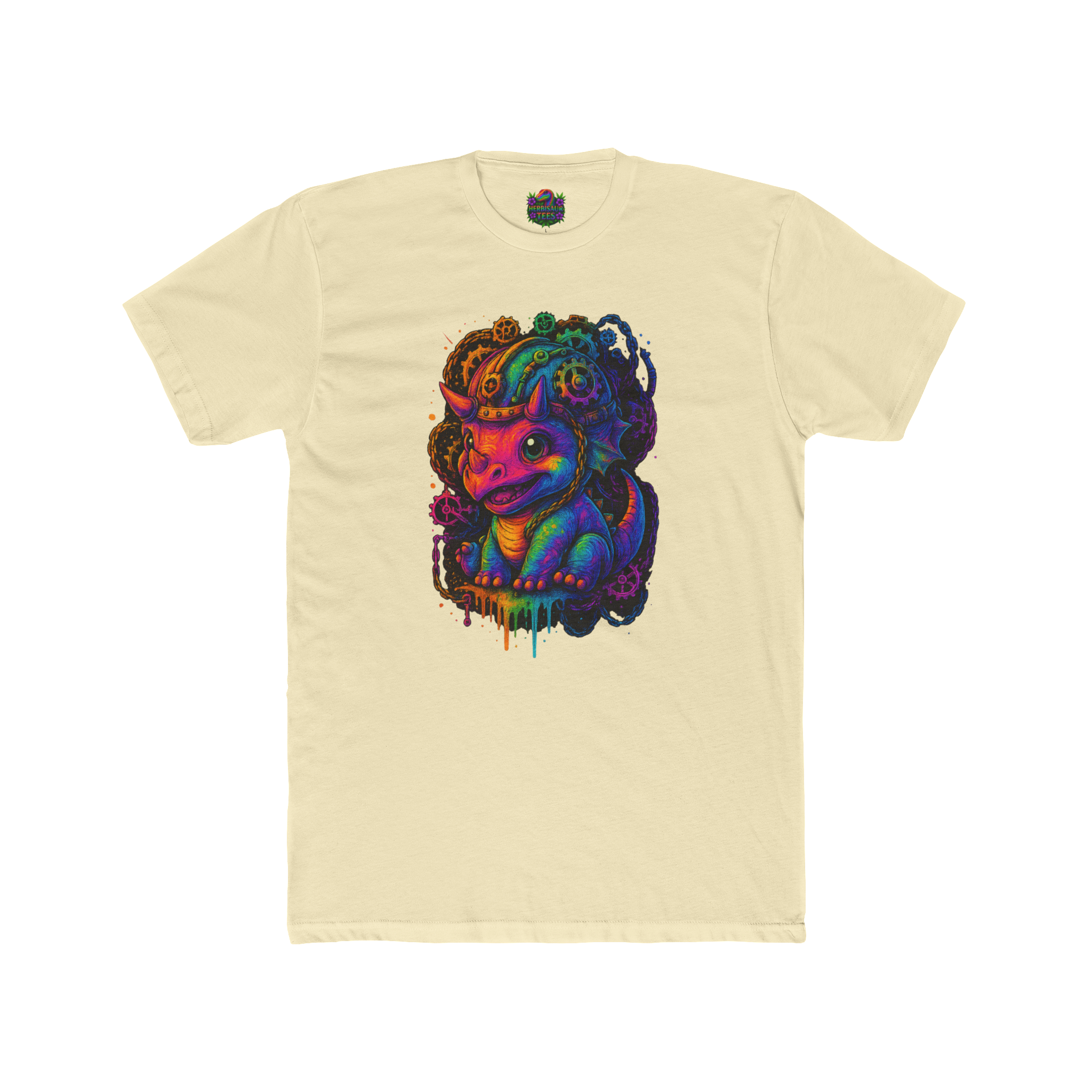 Steampunk Baby Trike Graffiti Tee | Next Level 3600 Unisex Cotton Tee