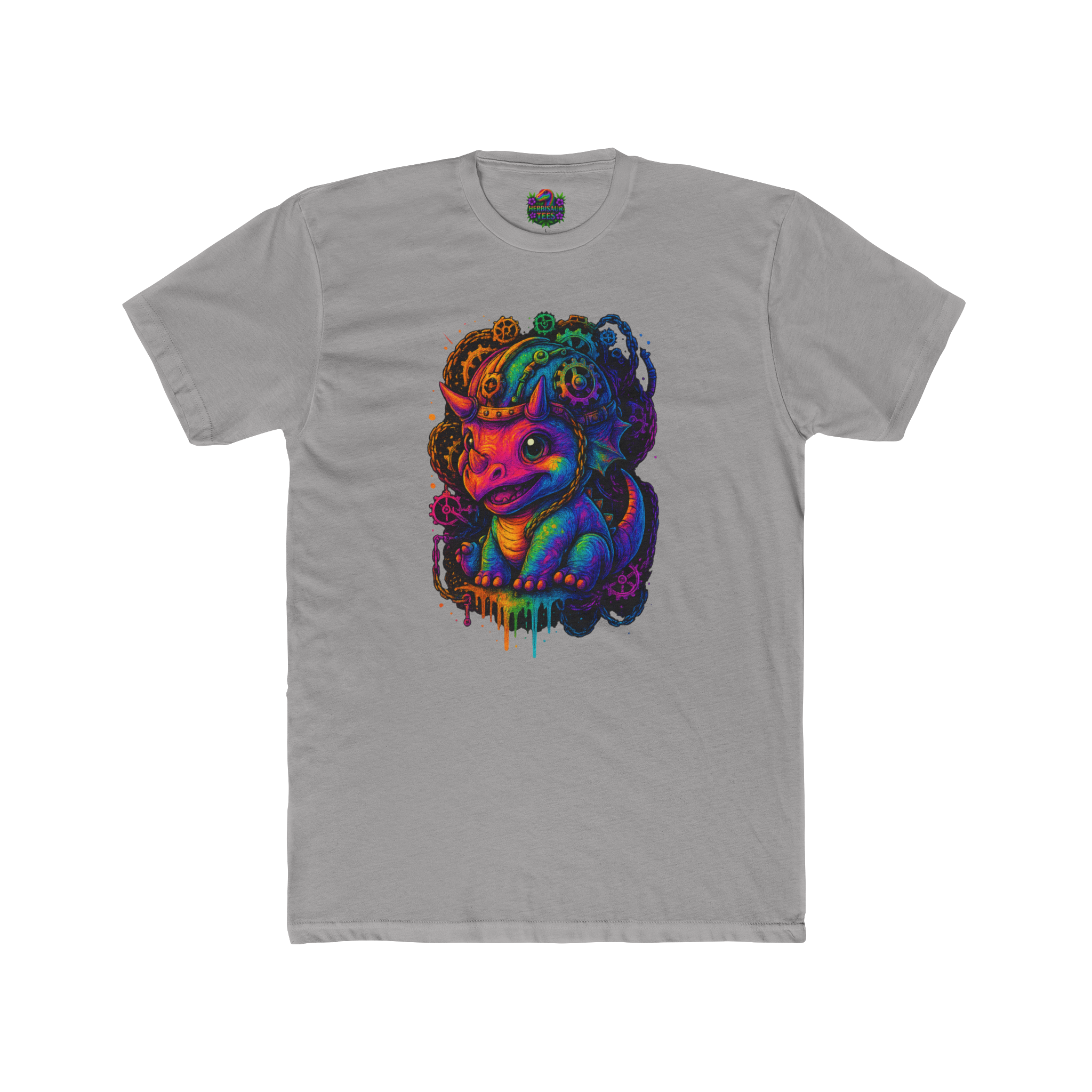 Steampunk Baby Trike Graffiti Tee | Next Level 3600 Unisex Cotton Tee