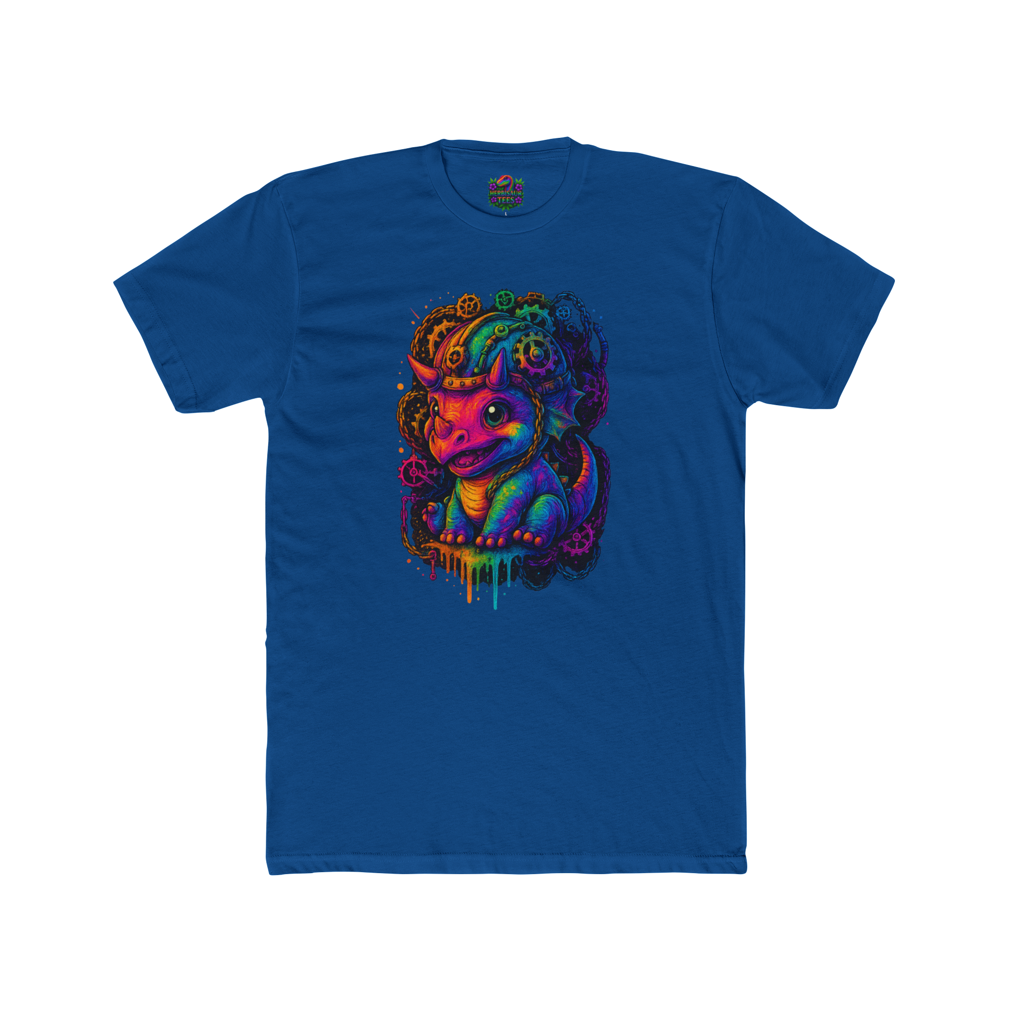 Steampunk Baby Trike Graffiti Tee | Next Level 3600 Unisex Cotton Tee