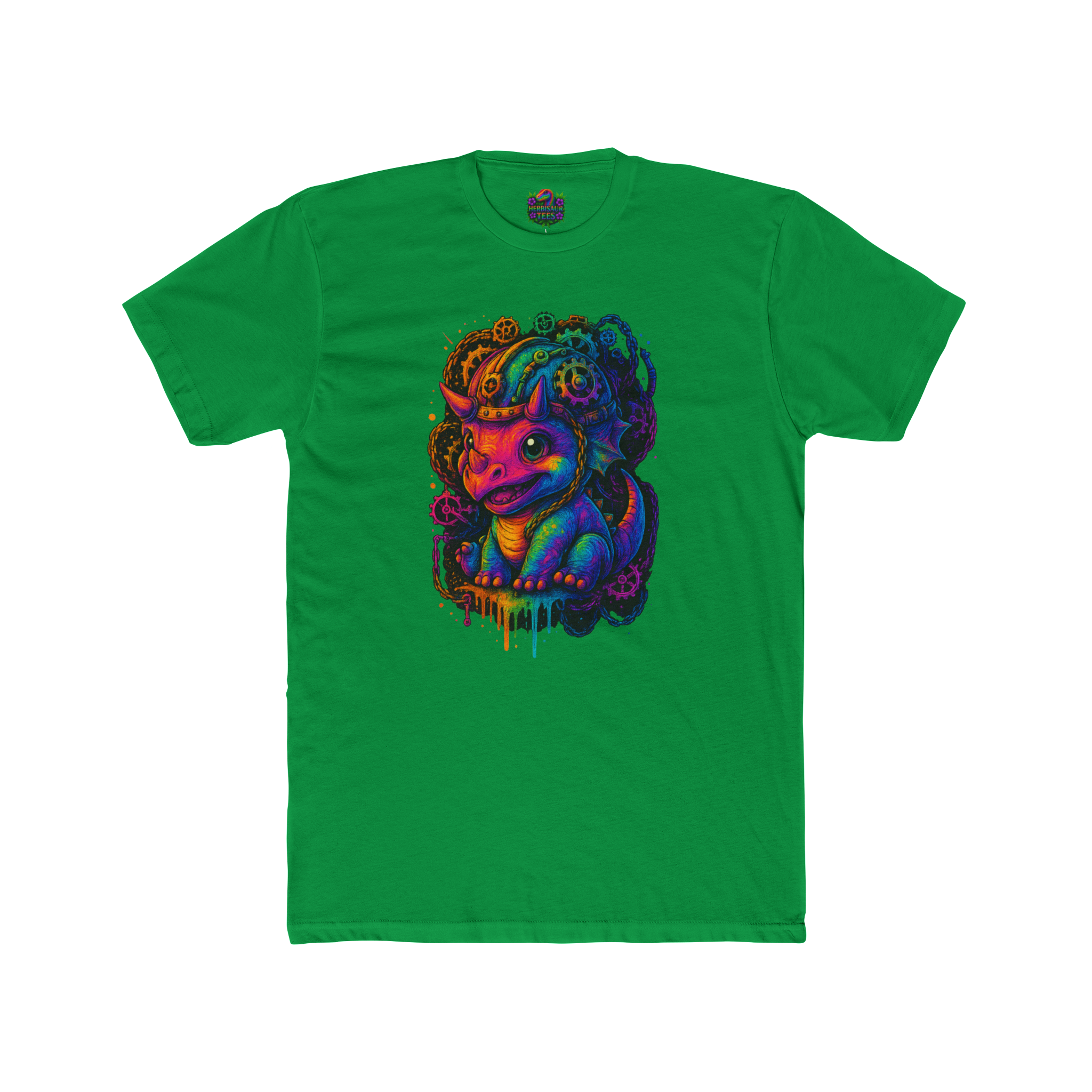 Steampunk Baby Trike Graffiti Tee | Next Level 3600 Unisex Cotton Tee