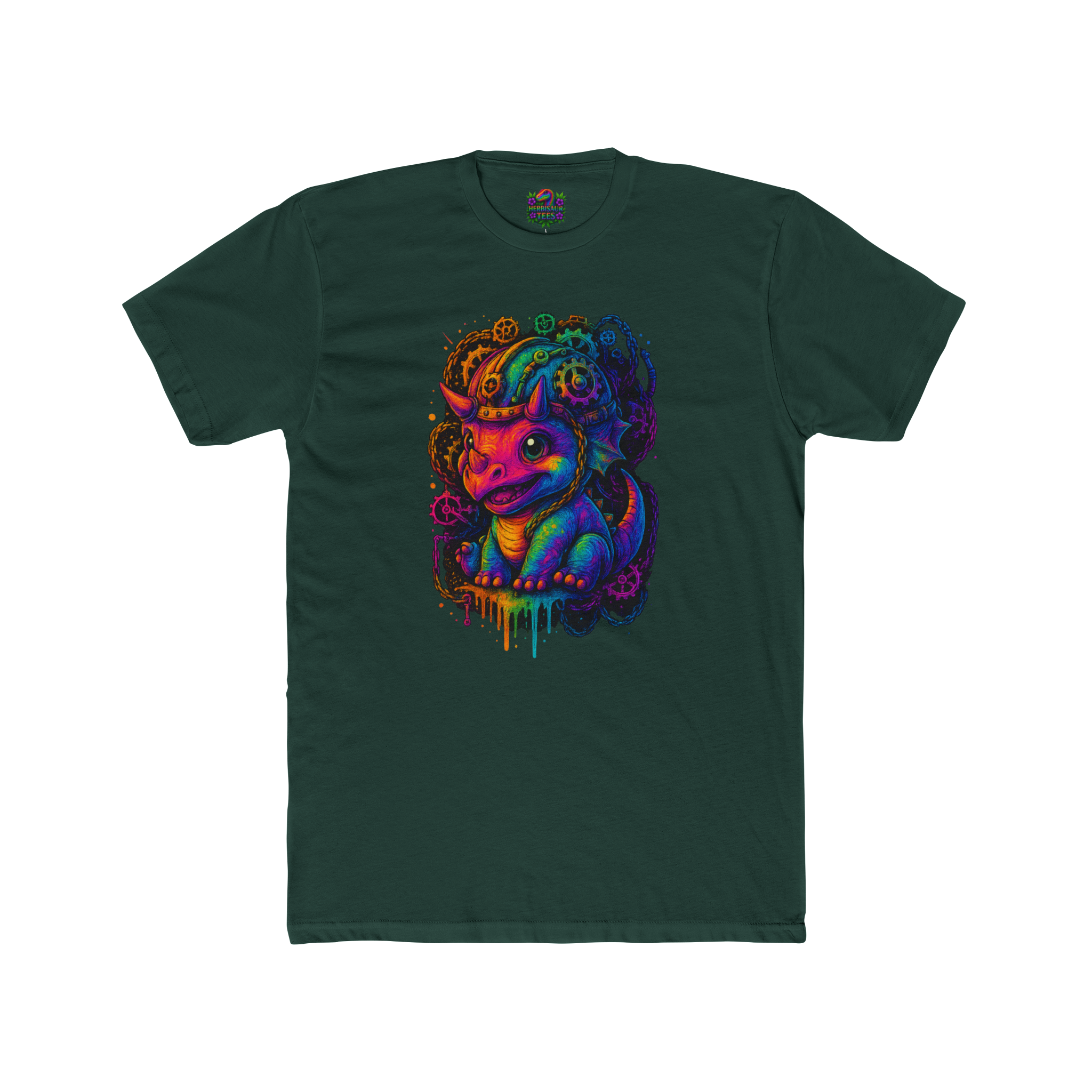 Steampunk Baby Trike Graffiti Tee | Next Level 3600 Unisex Cotton Tee