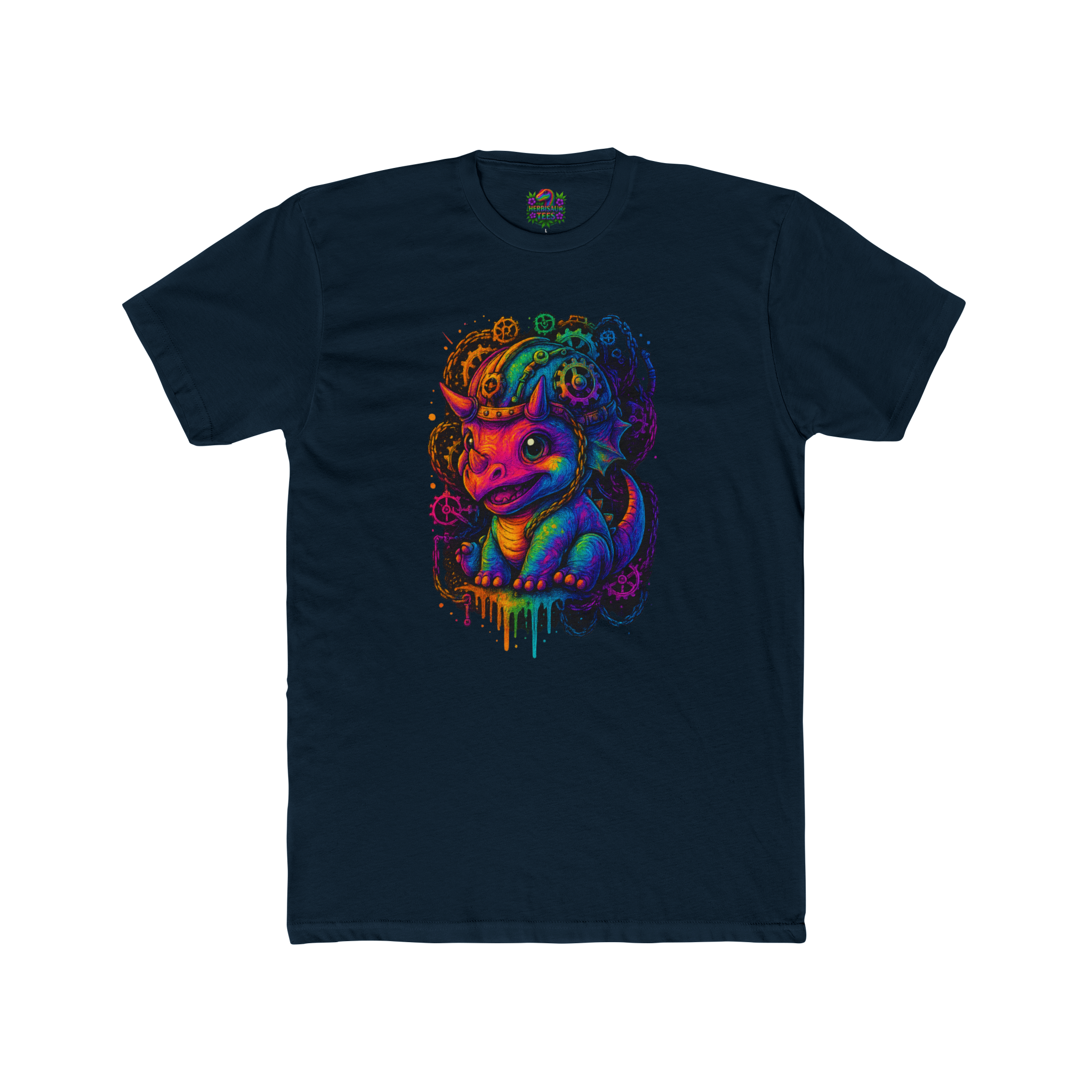 Steampunk Baby Trike Graffiti Tee | Next Level 3600 Unisex Cotton Tee