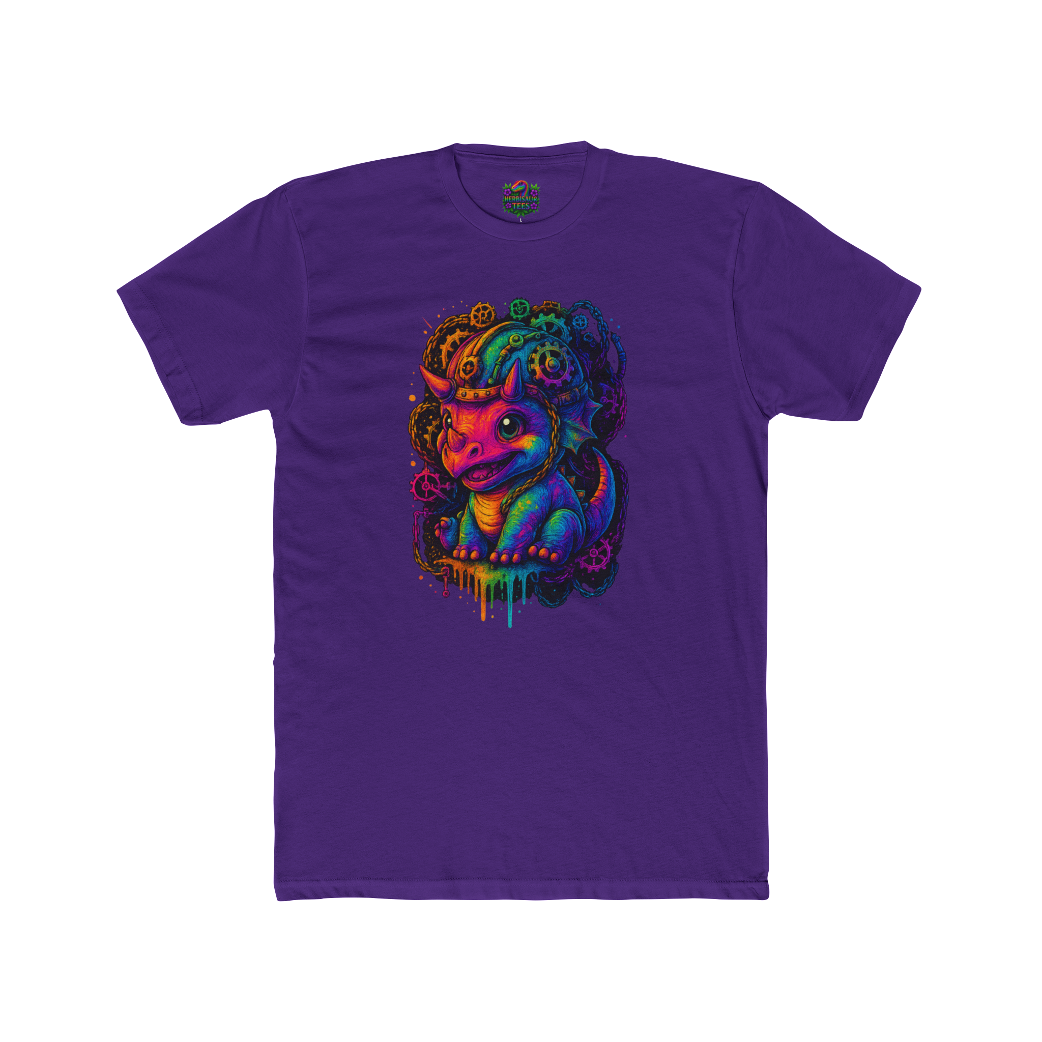 Steampunk Baby Trike Graffiti Tee | Next Level 3600 Unisex Cotton Tee