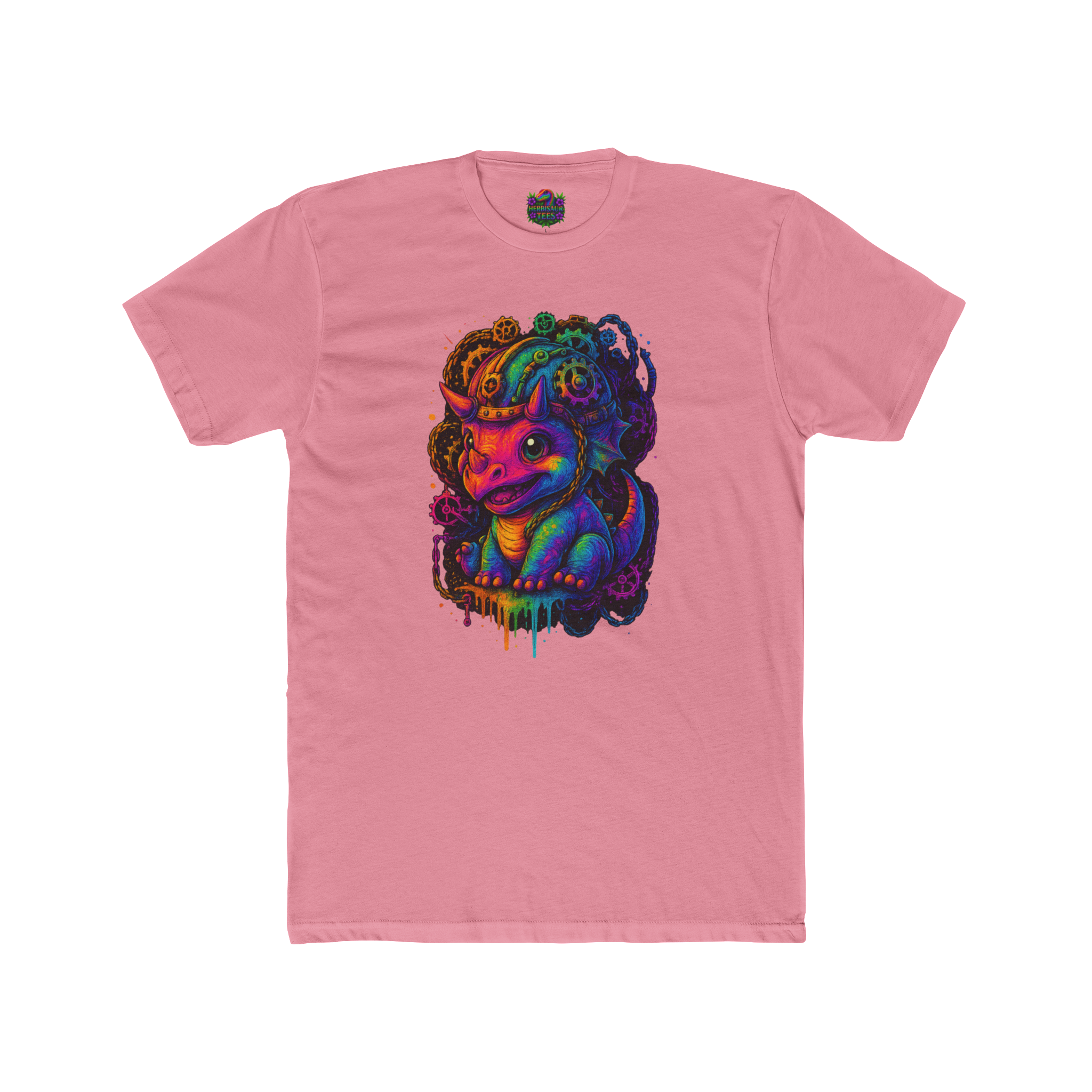 Steampunk Baby Trike Graffiti Tee | Next Level 3600 Unisex Cotton Tee