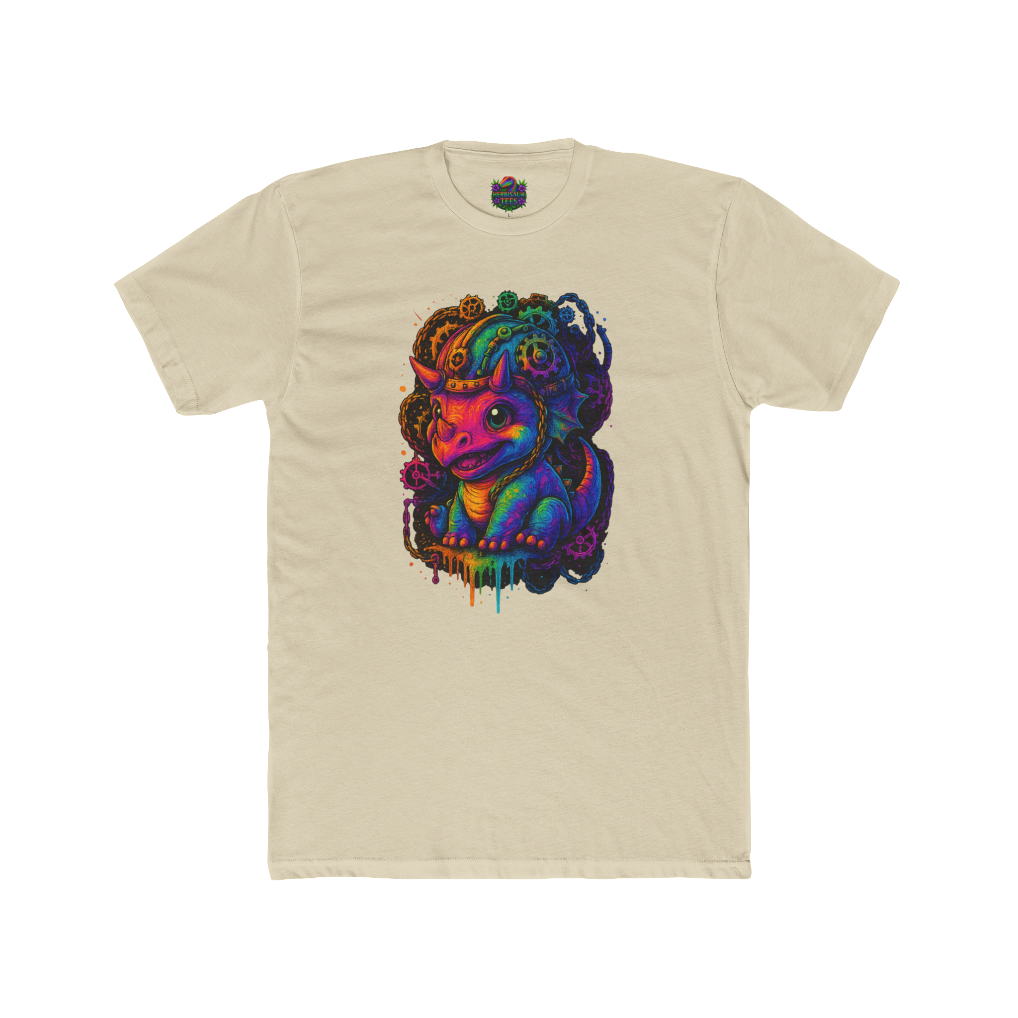Steampunk Baby Trike Graffiti Tee | Next Level 3600 Unisex Cotton Tee