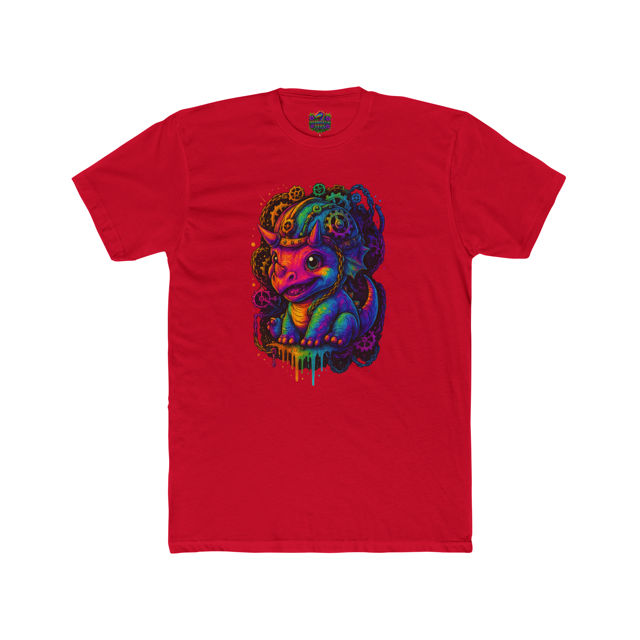 Steampunk Baby Trike Graffiti Tee | Next Level 3600 Unisex Cotton Tee