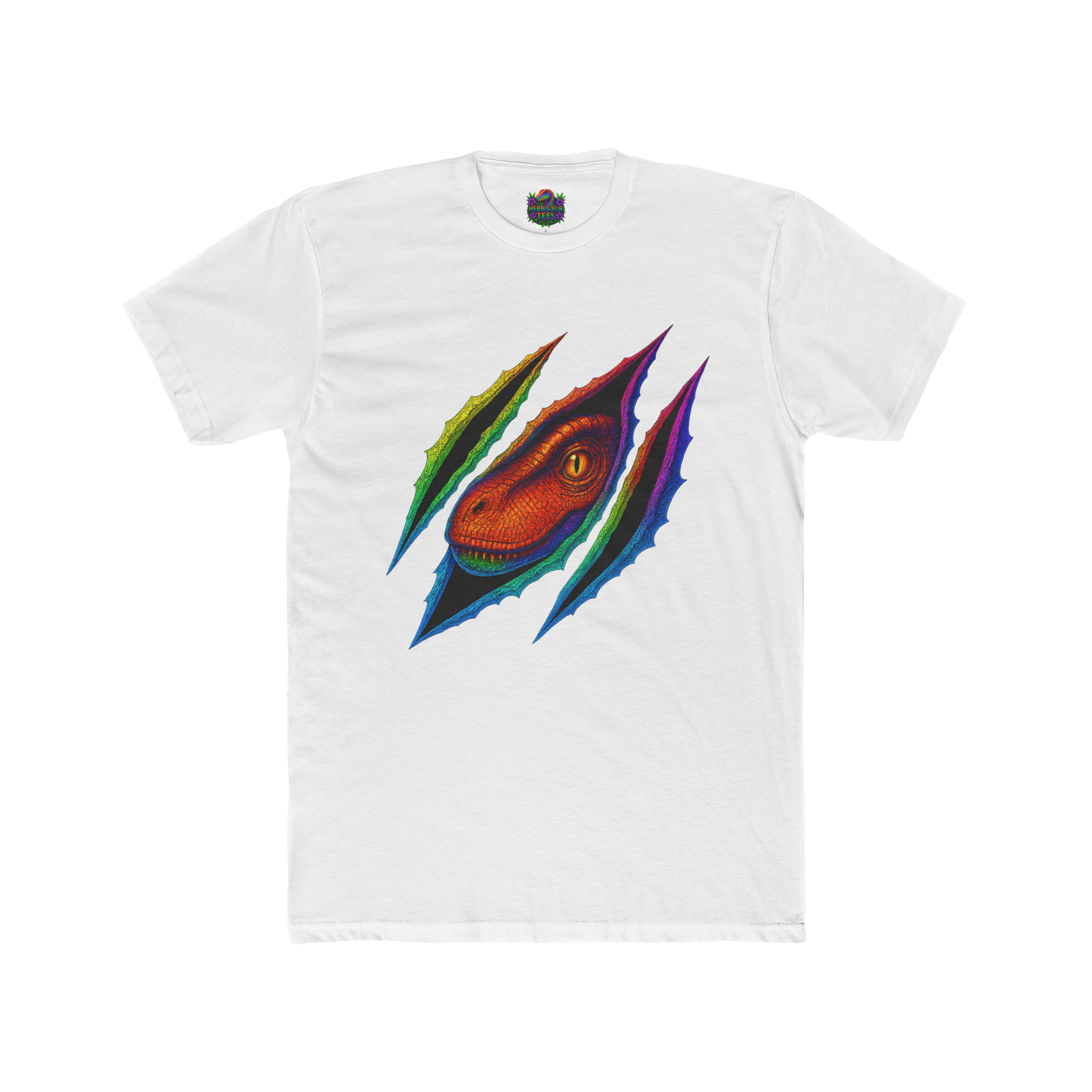 Raptor Slash Graffiti Tee | Next Level 3600 Unisex Cotton Tee