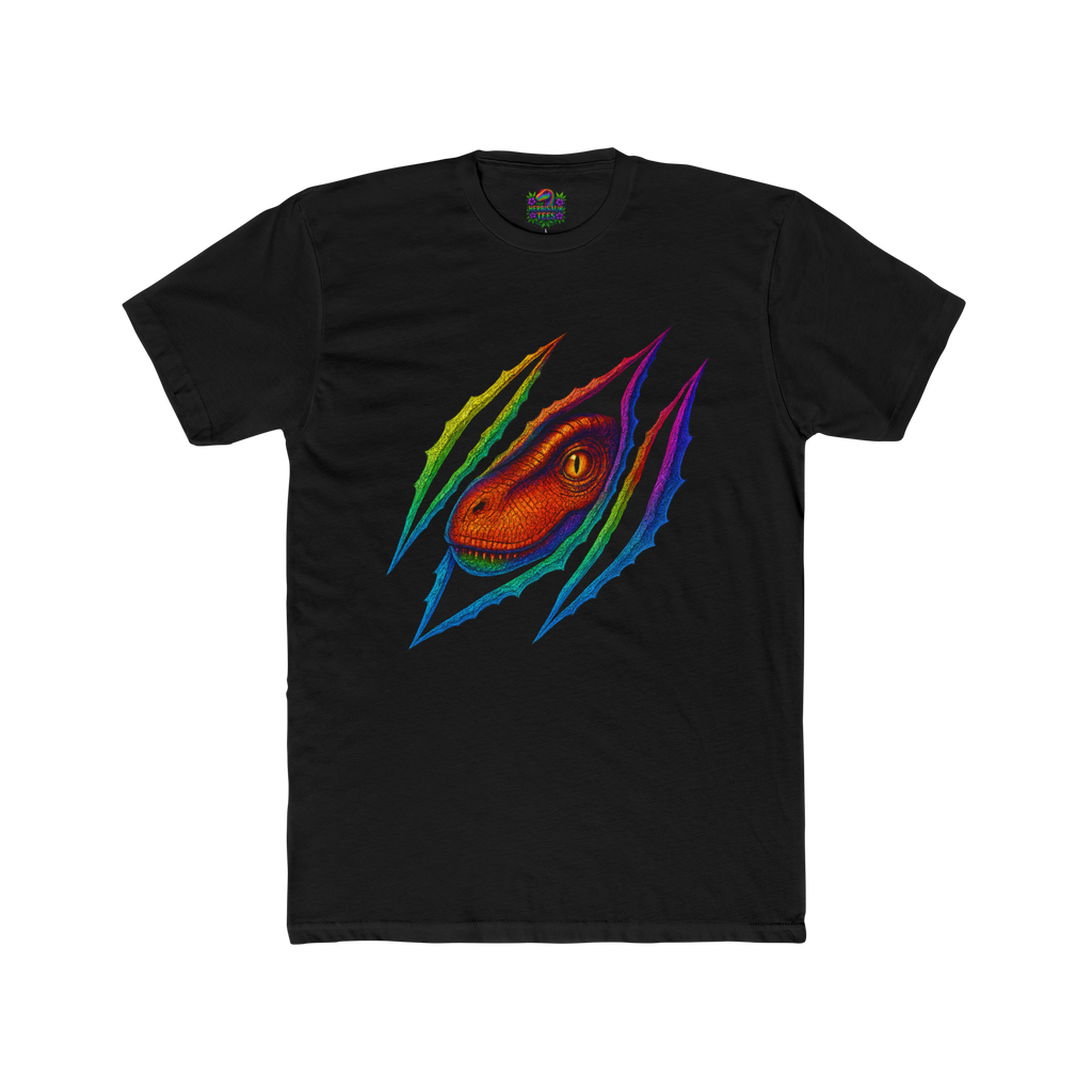 Raptor Slash Graffiti Tee | Next Level 3600 Unisex Cotton Tee