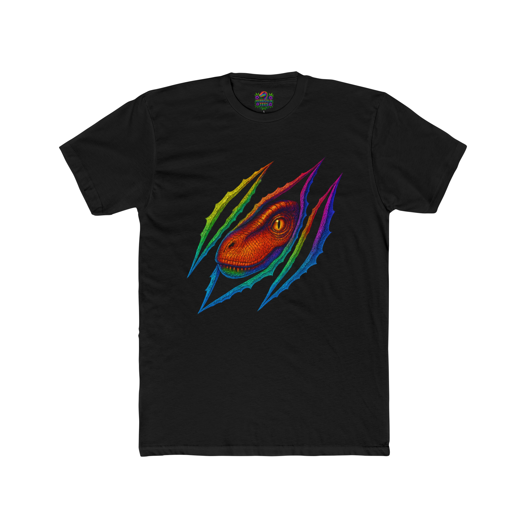 Raptor Slash Graffiti Tee | Next Level 3600 Unisex Cotton Tee