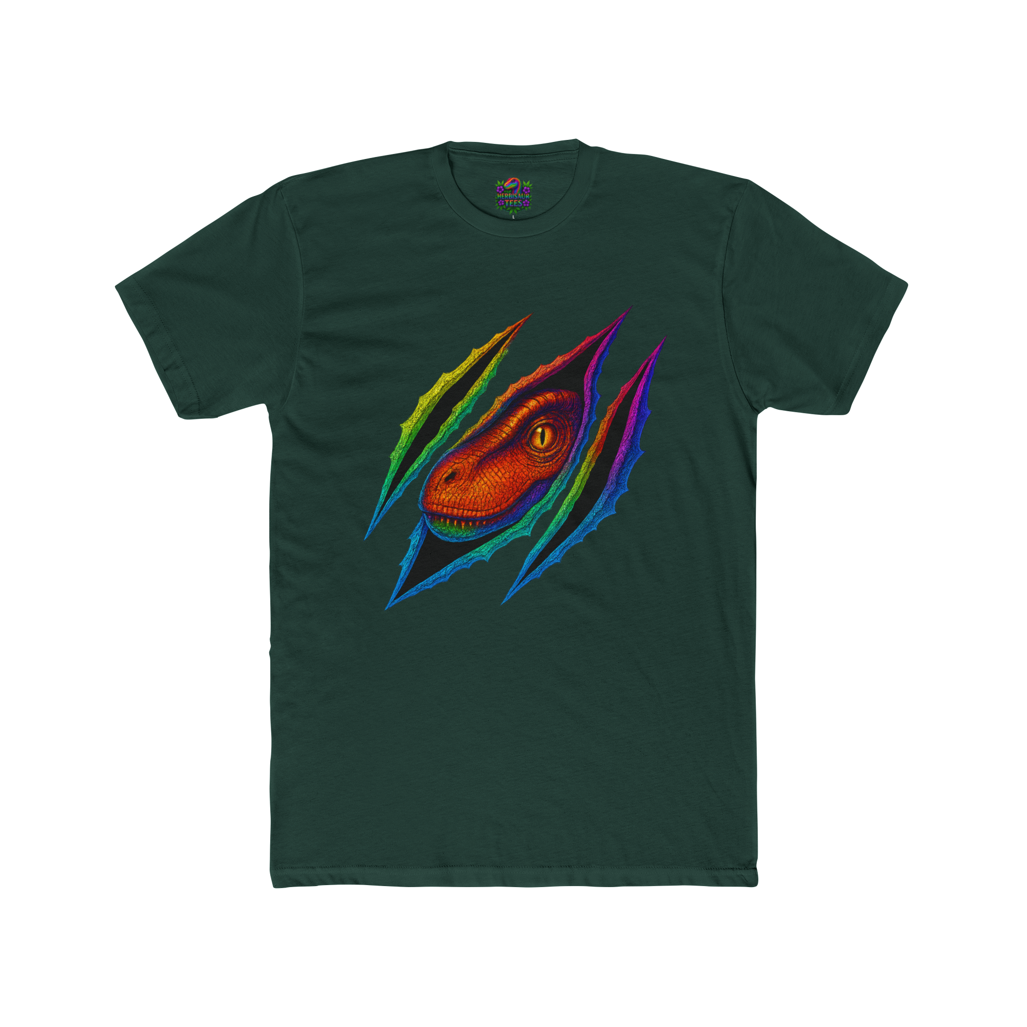 Raptor Slash Graffiti Tee | Next Level 3600 Unisex Cotton Tee