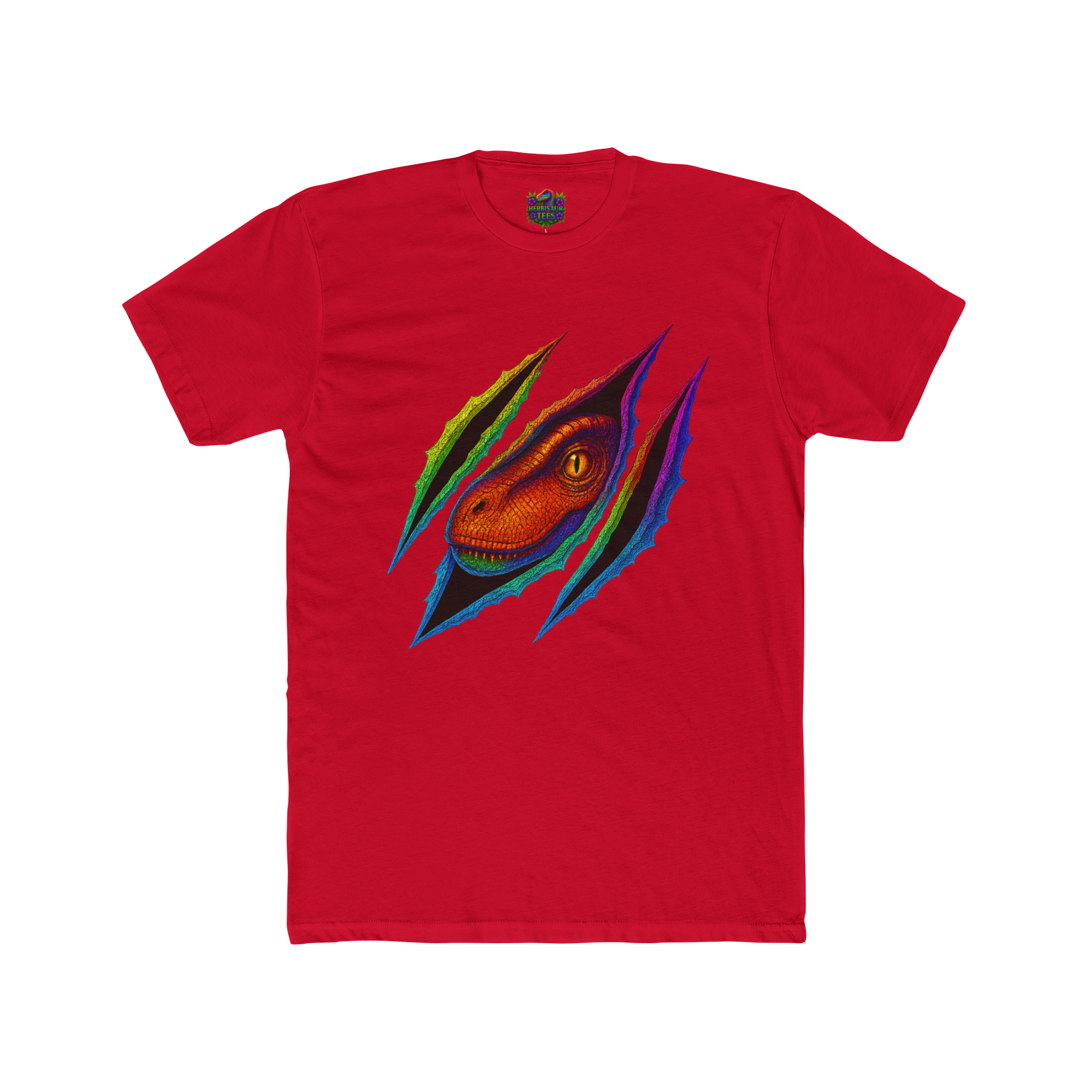 Raptor Slash Graffiti Tee | Next Level 3600 Unisex Cotton Tee