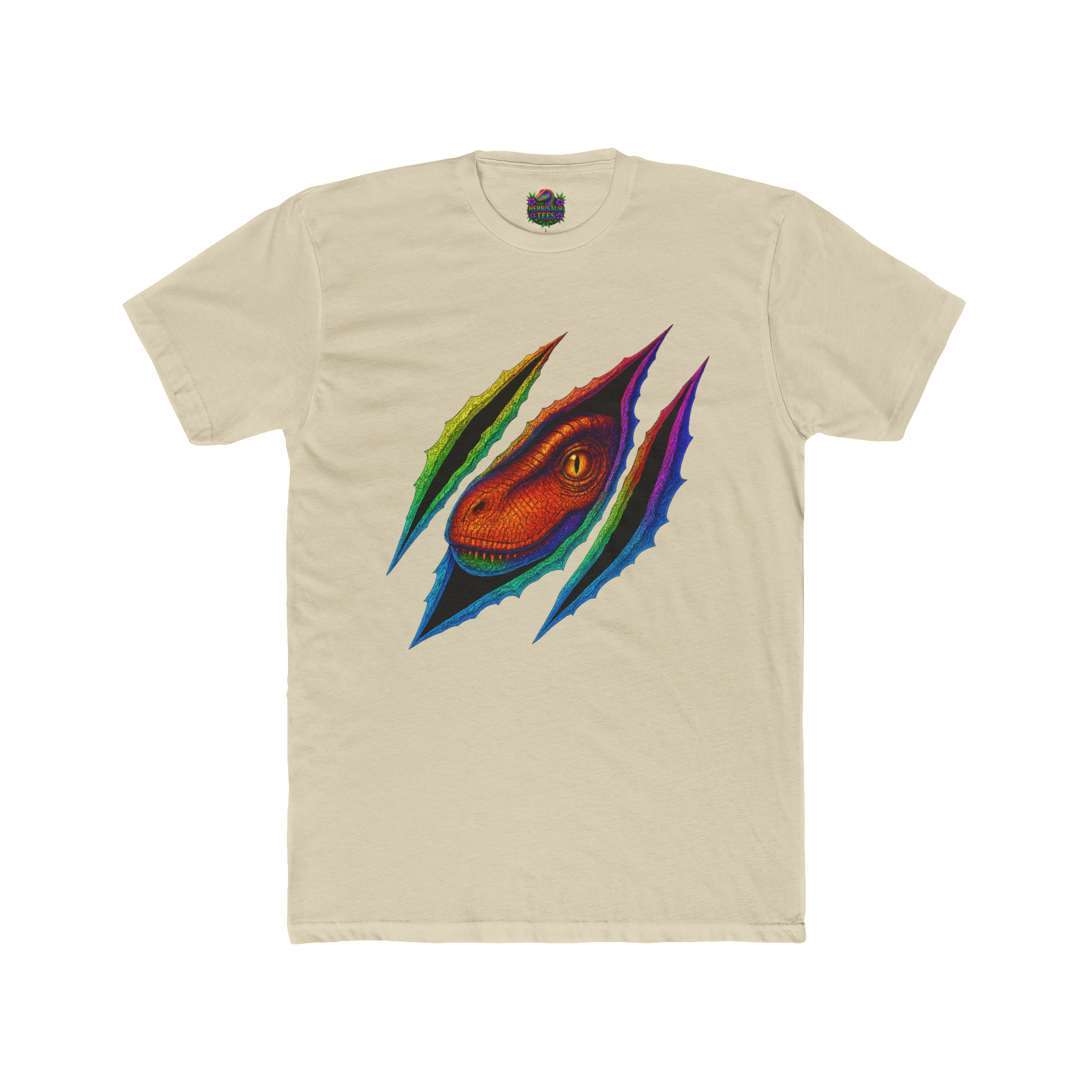 Raptor Slash Graffiti Tee | Next Level 3600 Unisex Cotton Tee