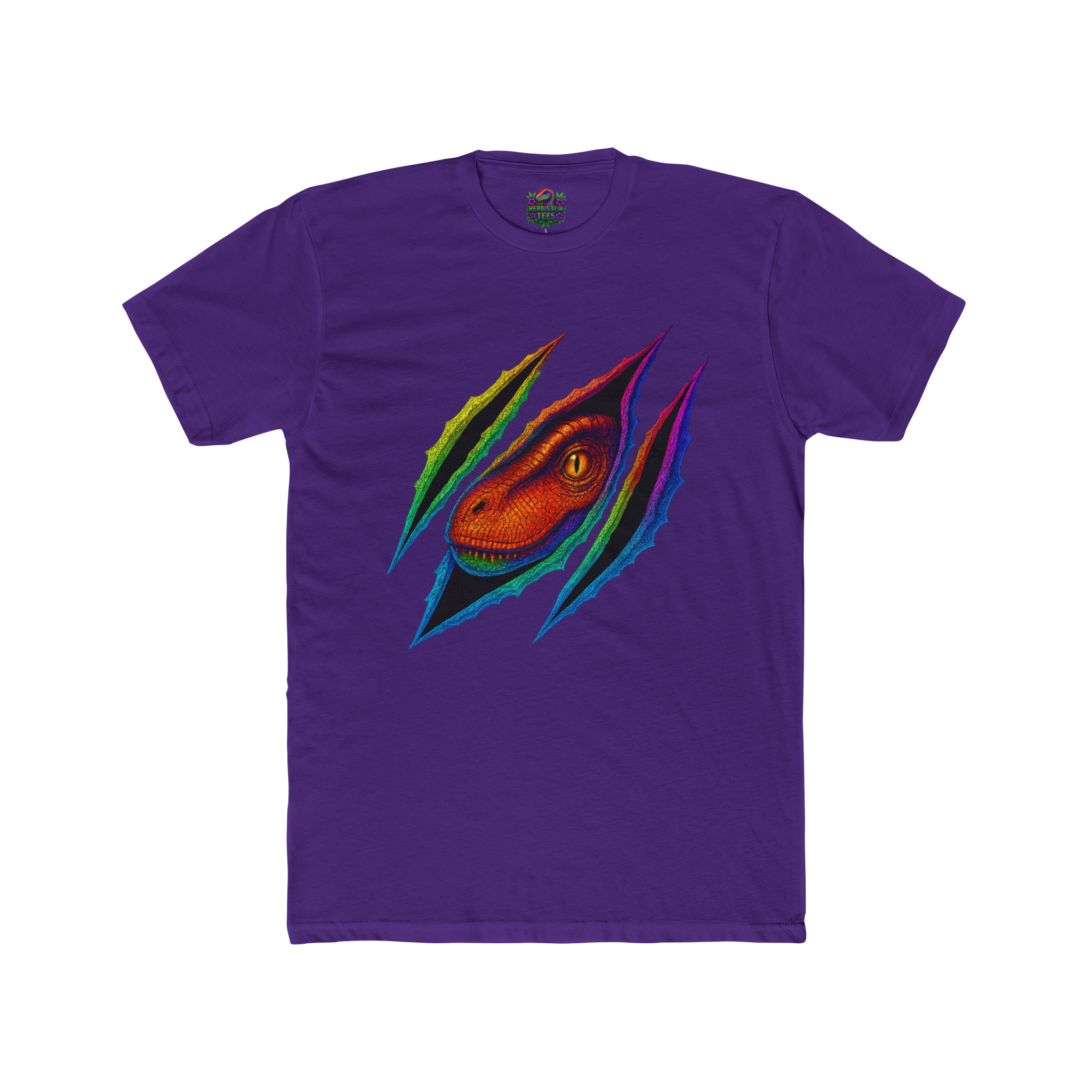 Raptor Slash Graffiti Tee | Next Level 3600 Unisex Cotton Tee