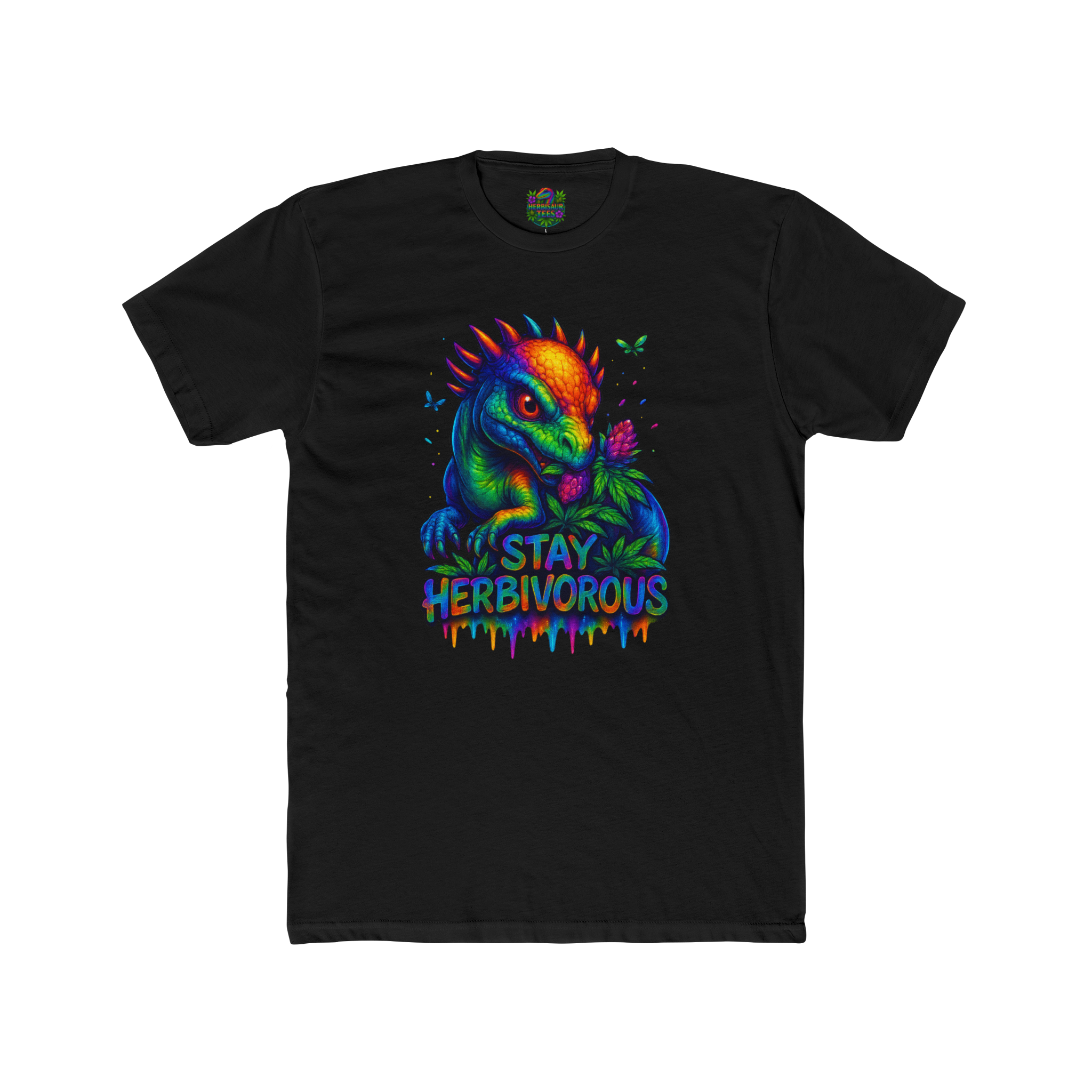 Stay Herbivorous Dracorex 420 Tee | Next Level 3600 Unisex Cotton Tee (18+)