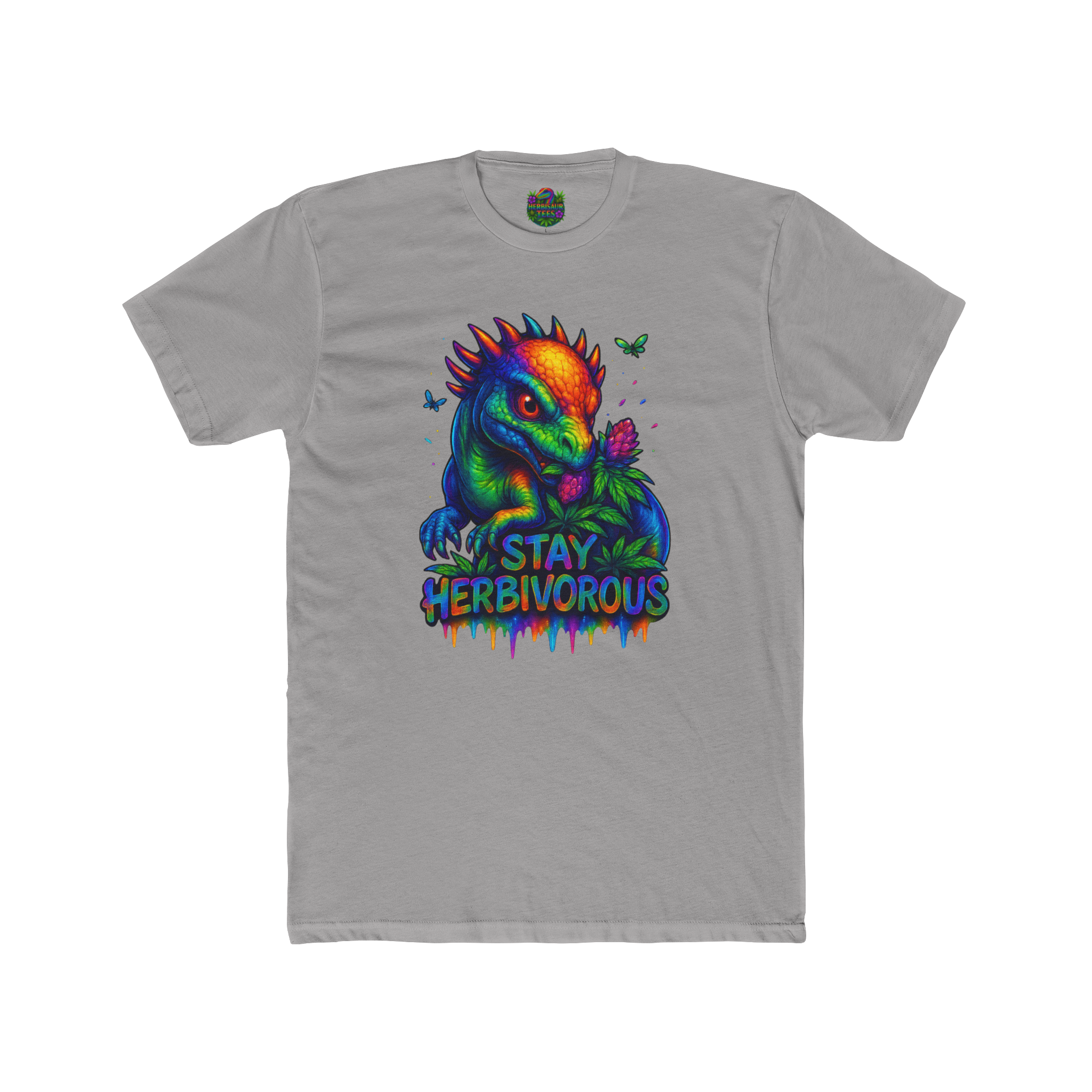 Stay Herbivorous Dracorex 420 Tee | Next Level 3600 Unisex Cotton Tee (18+)