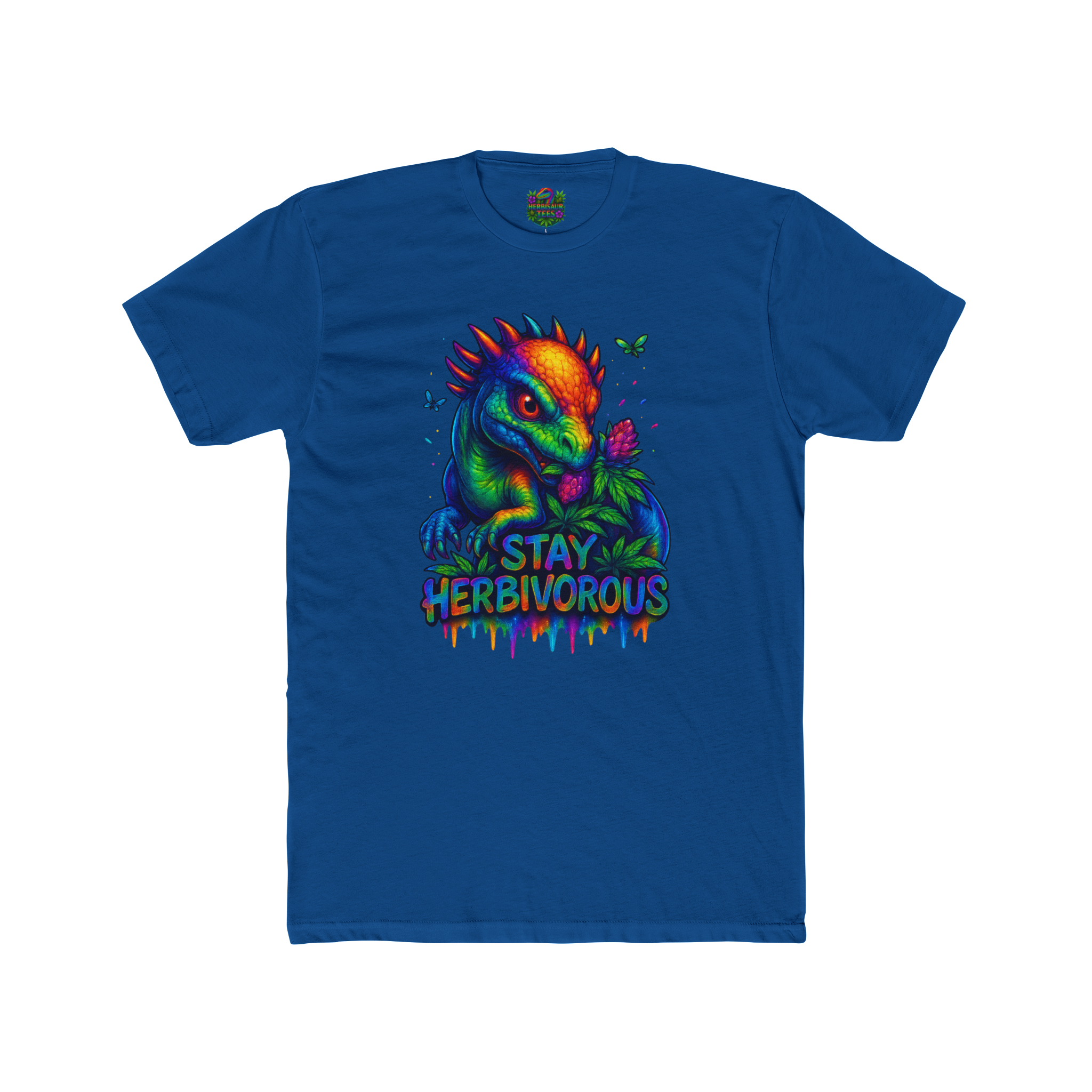 Stay Herbivorous Dracorex 420 Tee | Next Level 3600 Unisex Cotton Tee (18+)
