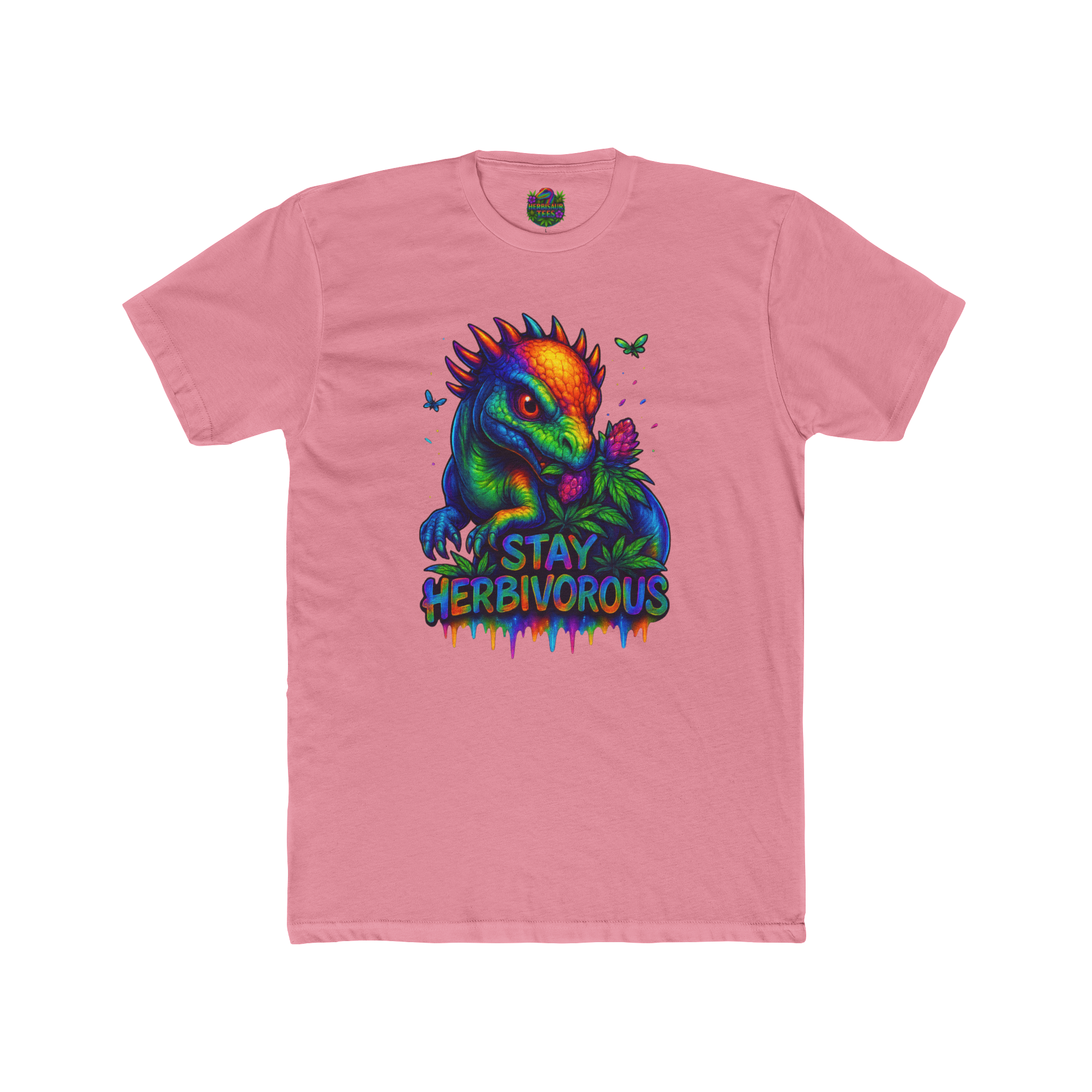 Stay Herbivorous Dracorex 420 Tee | Next Level 3600 Unisex Cotton Tee (18+)