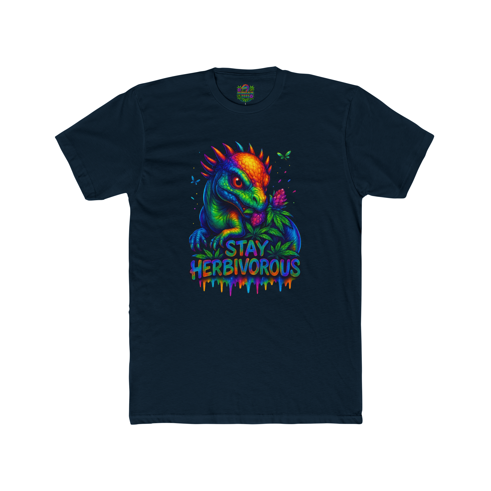 Stay Herbivorous Dracorex 420 Tee | Next Level 3600 Unisex Cotton Tee (18+)