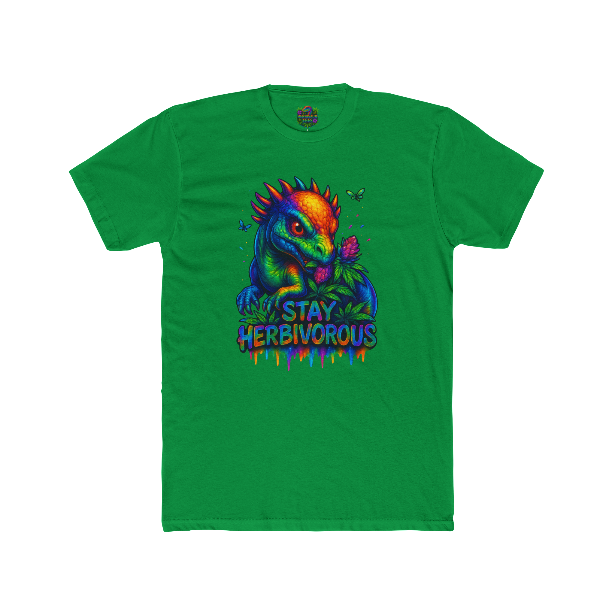 Stay Herbivorous Dracorex 420 Tee | Next Level 3600 Unisex Cotton Tee (18+)
