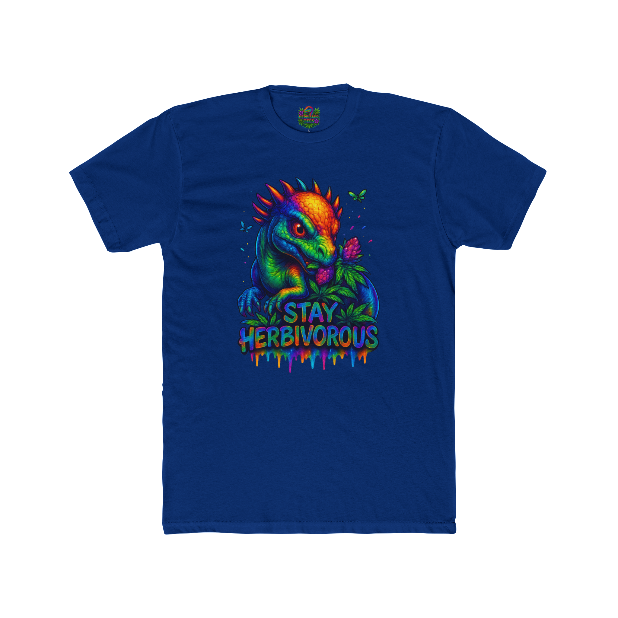 Stay Herbivorous Dracorex 420 Tee | Next Level 3600 Unisex Cotton Tee (18+)