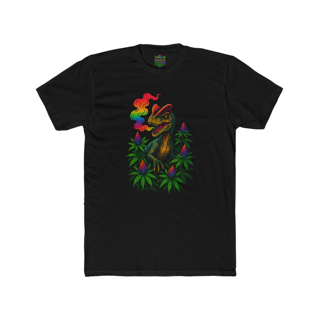 Rainbow Smoke Dilo 420 Tee | Next Level 3600 Unisex Cotton Tee (18+)