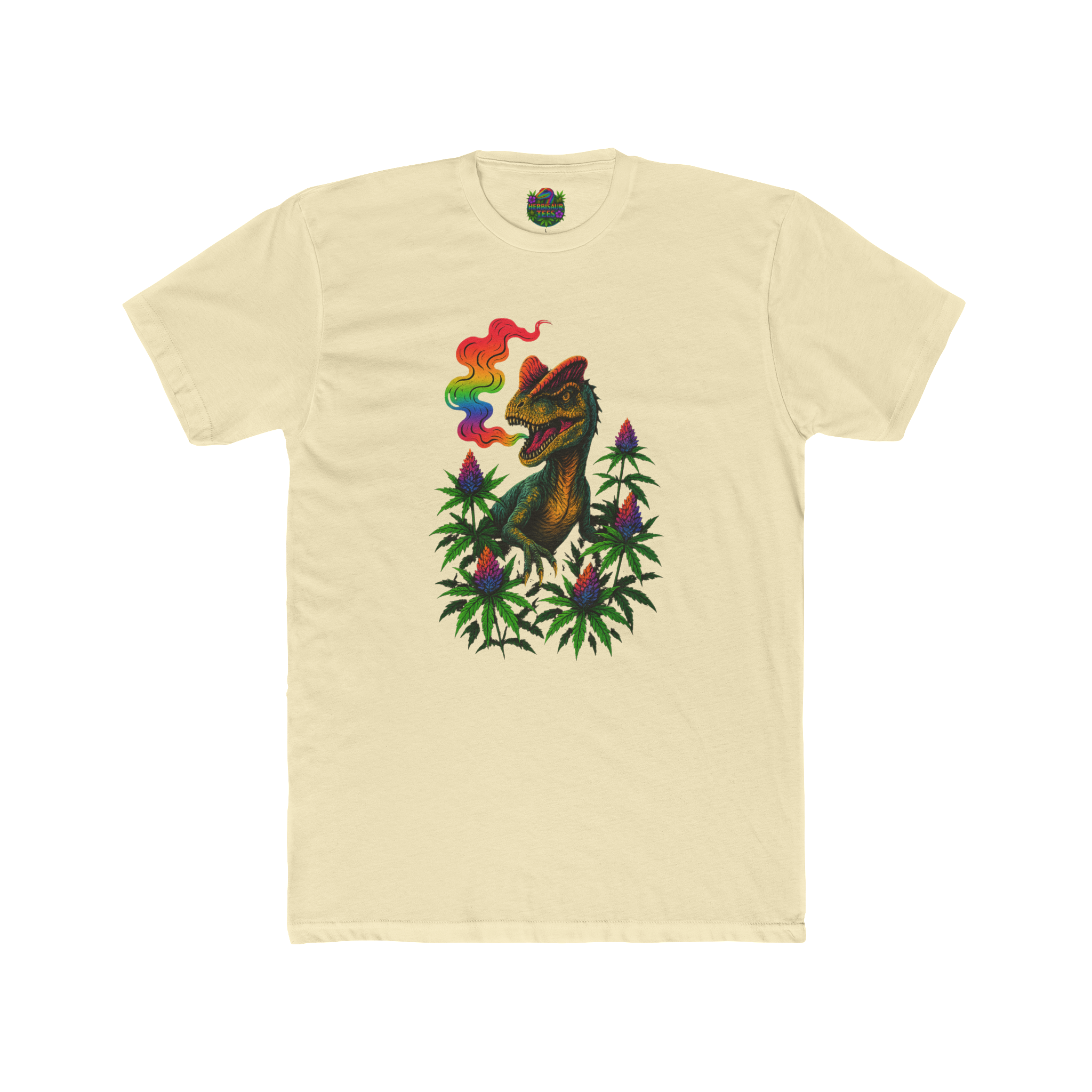 Rainbow Smoke Dilo 420 Tee | Next Level 3600 Unisex Cotton Tee (18+)