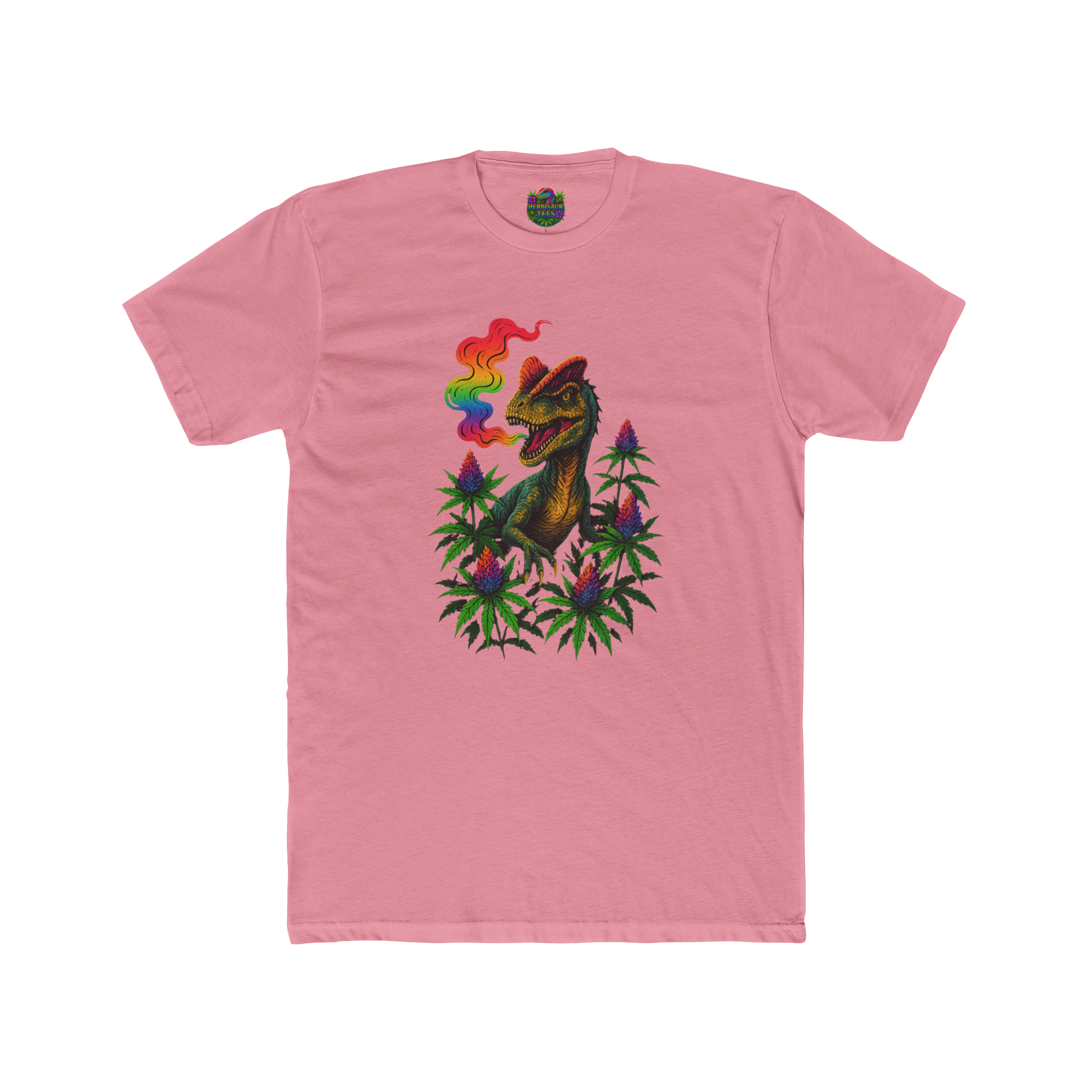 Rainbow Smoke Dilo 420 Tee | Next Level 3600 Unisex Cotton Tee (18+)