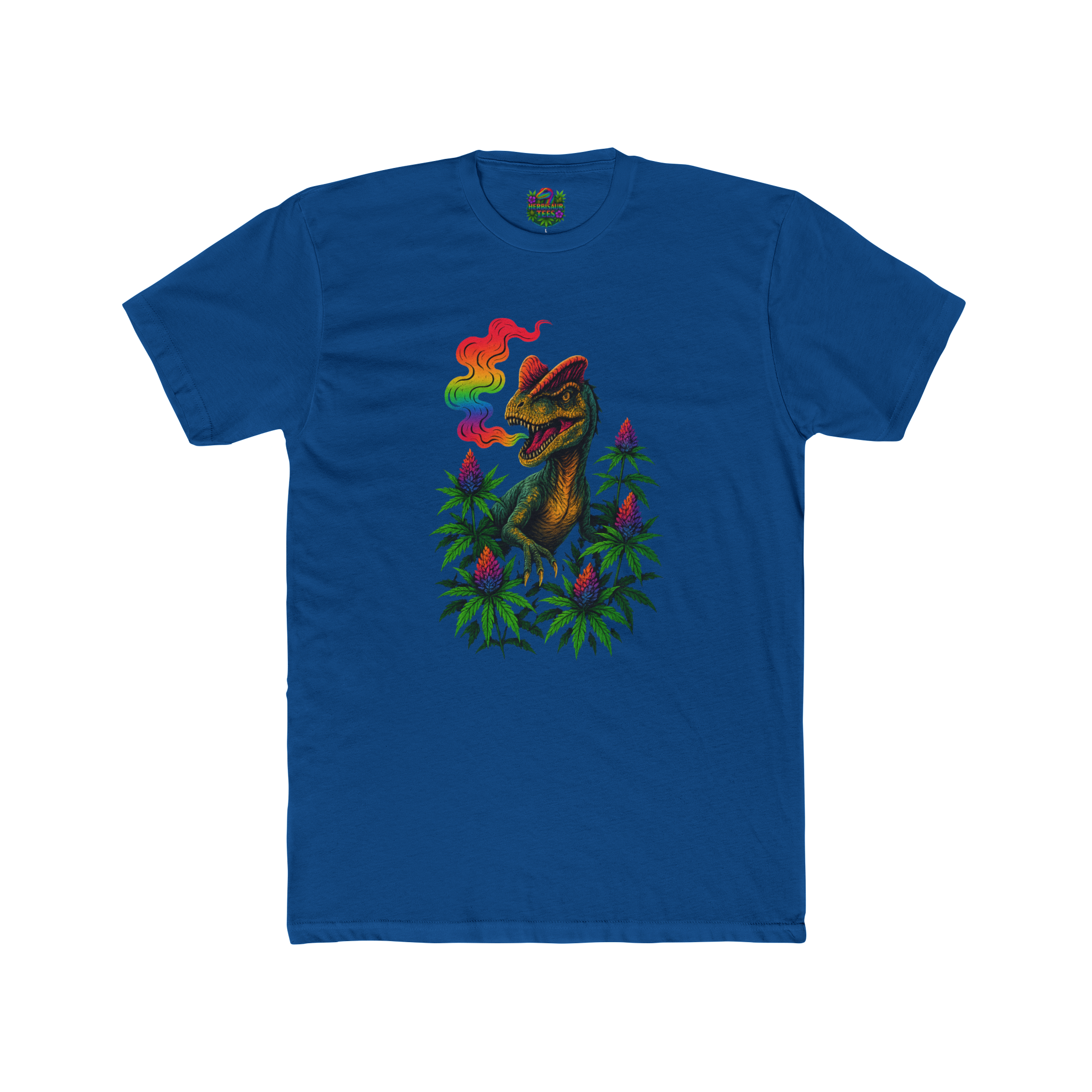 Rainbow Smoke Dilo 420 Tee | Next Level 3600 Unisex Cotton Tee (18+)