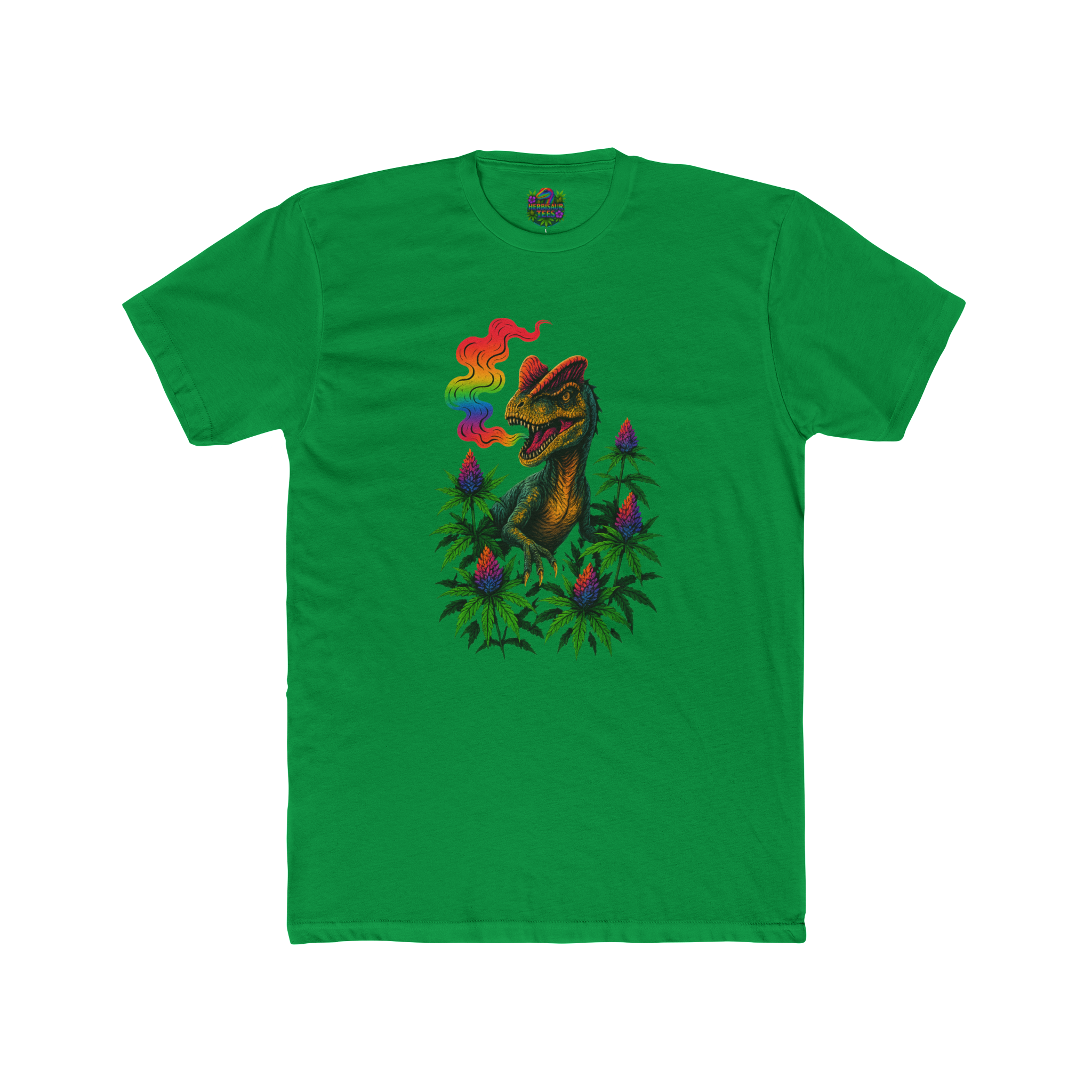 Rainbow Smoke Dilo 420 Tee | Next Level 3600 Unisex Cotton Tee (18+)