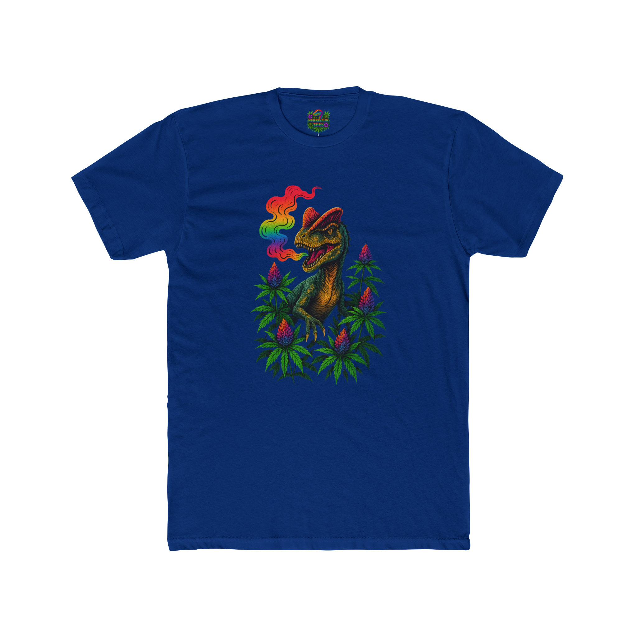 Rainbow Smoke Dilo 420 Tee | Next Level 3600 Unisex Cotton Tee (18+)