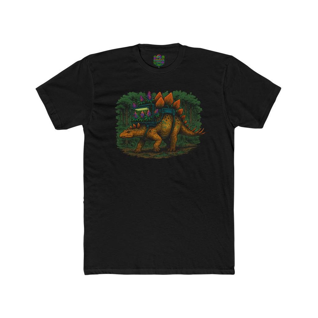 Hydro Stegosaurus 420 Tee | Next Level 3600 Unisex Cotton Tee (18+)