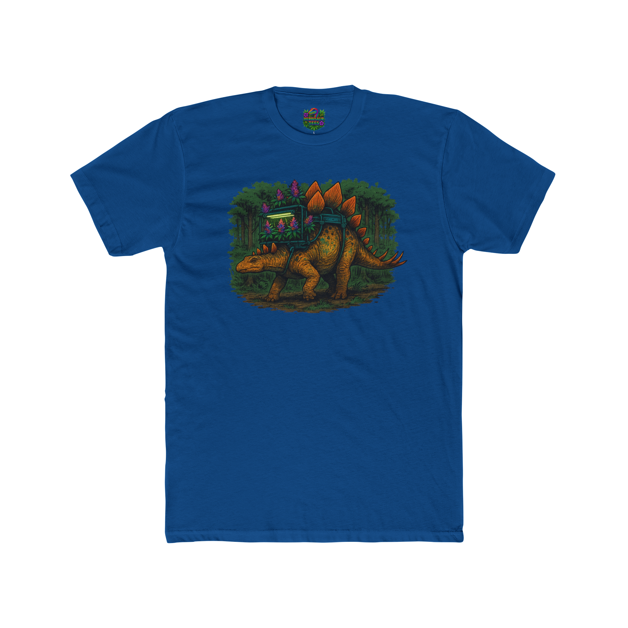 Hydro Stegosaurus 420 Tee | Next Level 3600 Unisex Cotton Tee (18+)