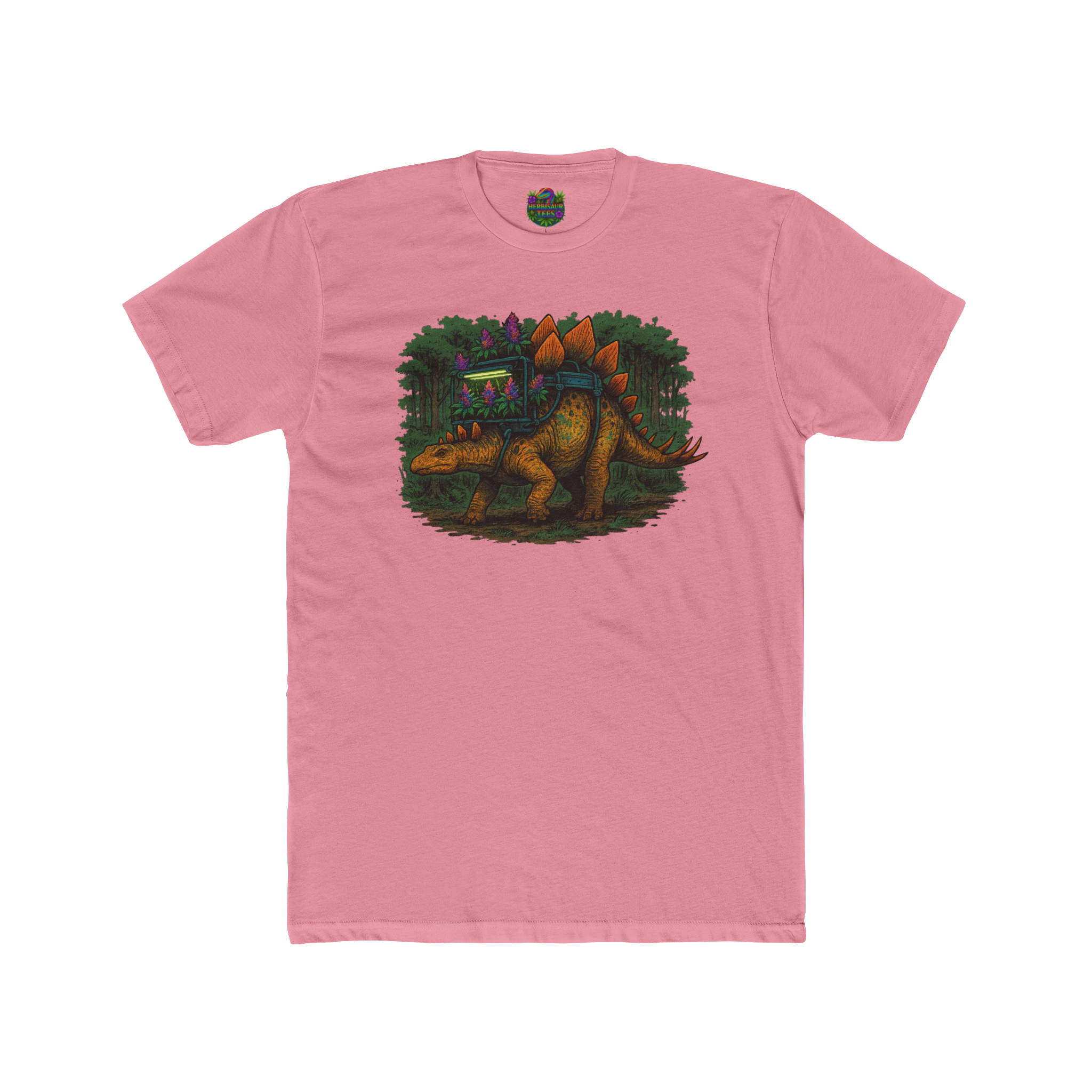 Hydro Stegosaurus 420 Tee | Next Level 3600 Unisex Cotton Tee (18+)